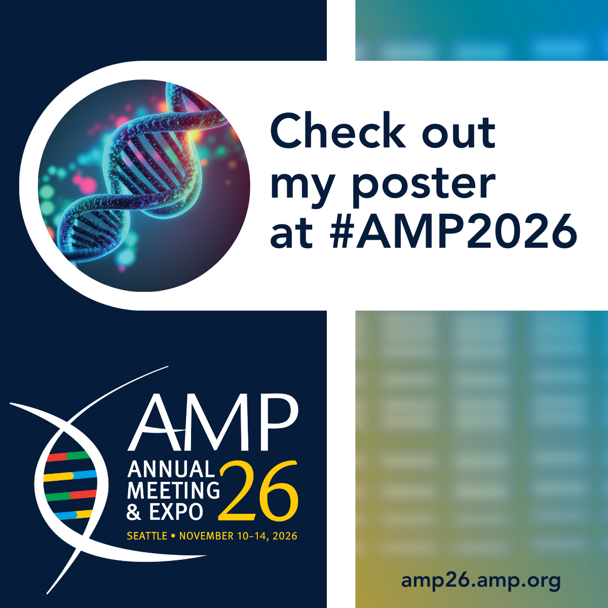 Poster presenter graphic